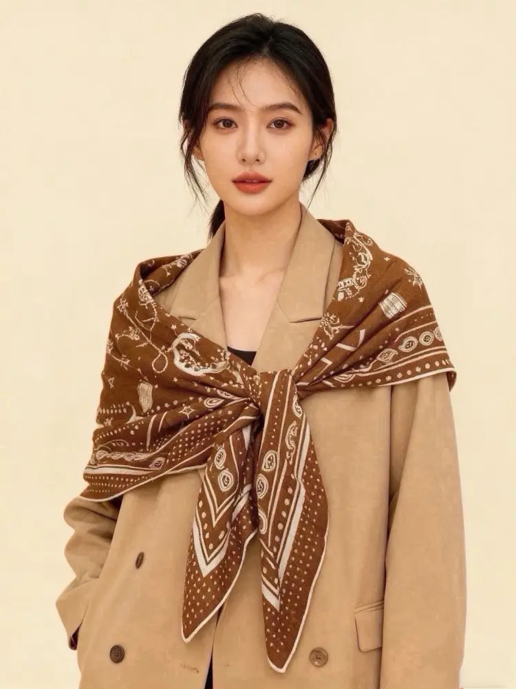 Hermes Scarf of cashmere — Photo 2