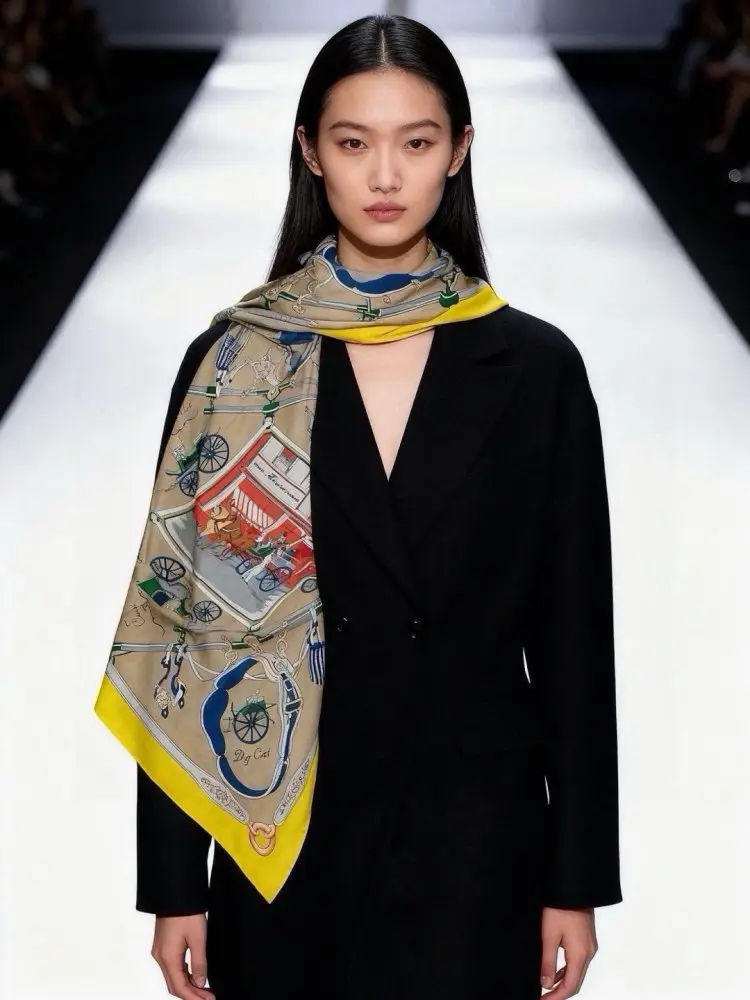 Hermes Scarf of cashmere — Photo 2