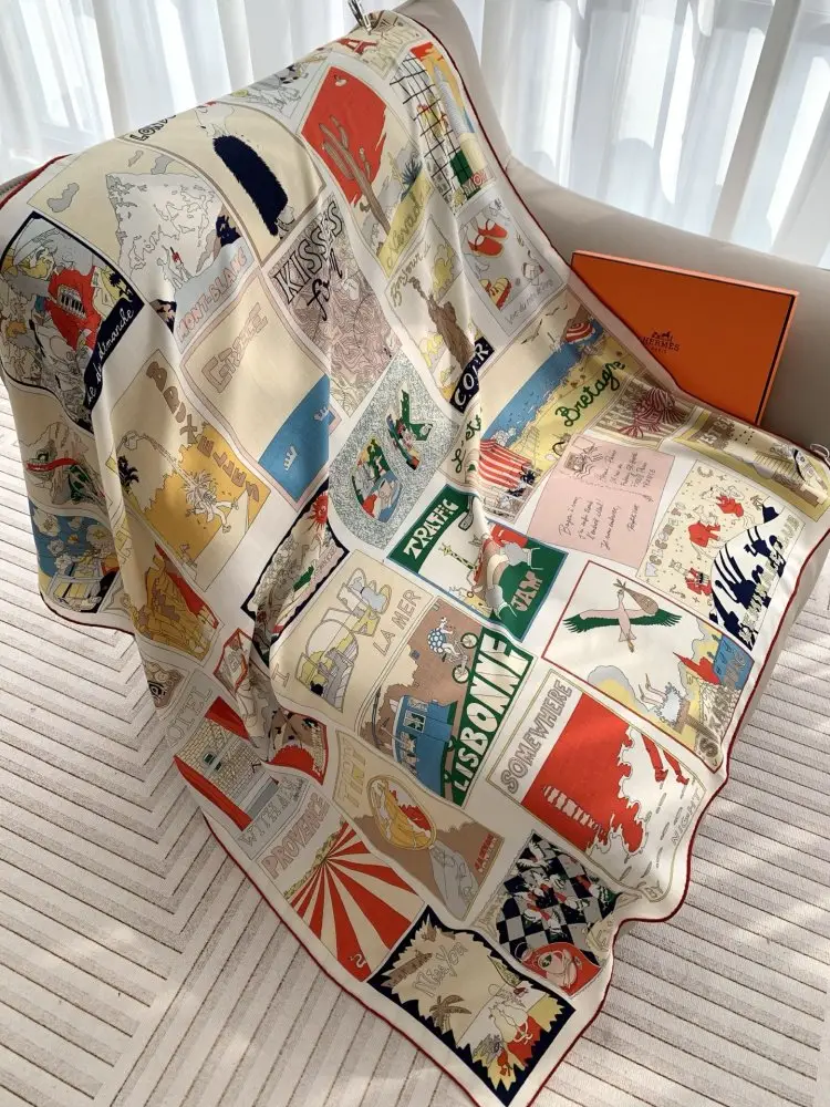 Hermes Scarf of cashmere — Photo 2