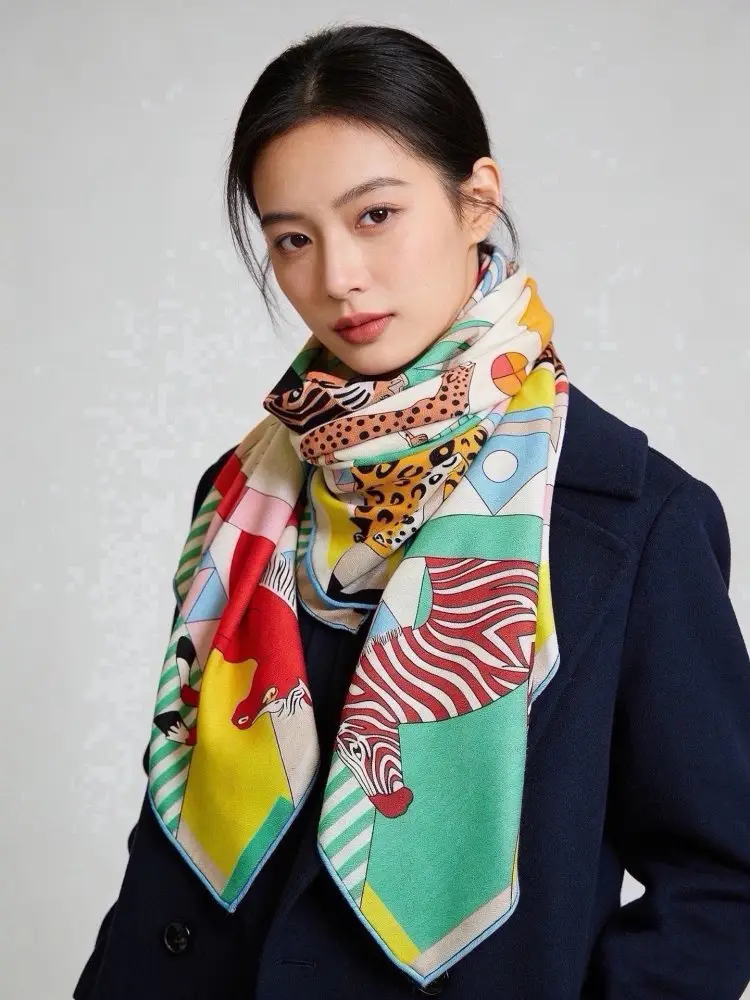 Hermes Scarf of cashmere — Photo 2