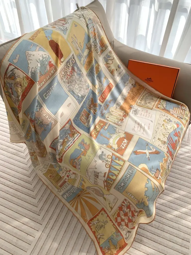 Hermes Scarf of cashmere — Photo 2