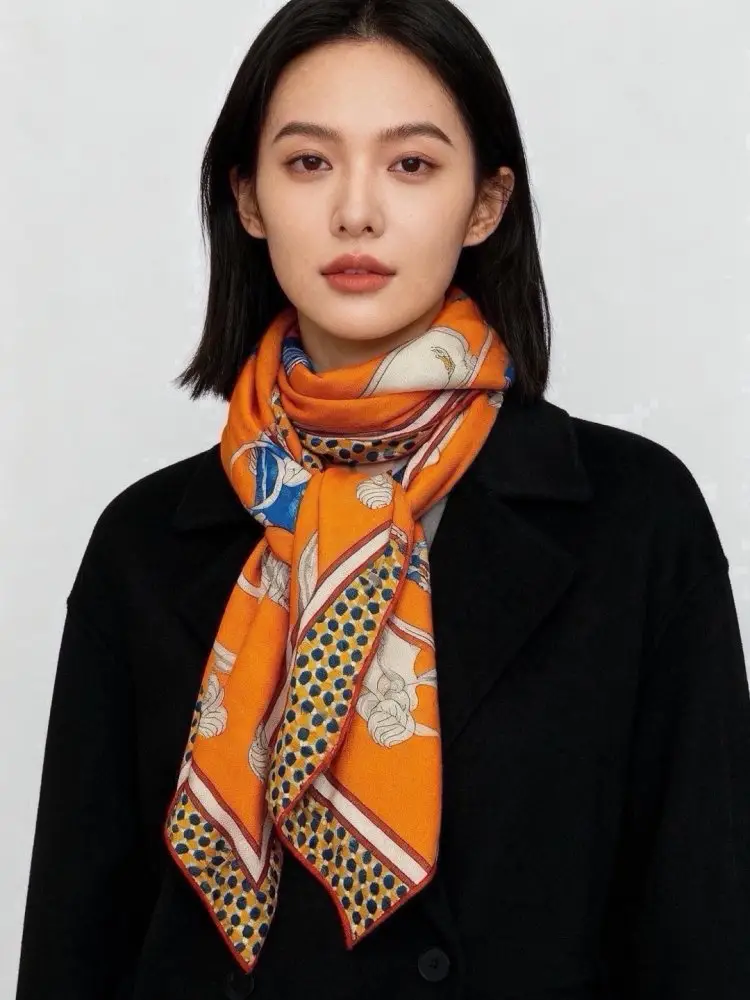 Hermes Scarf of cashmere — Photo 3