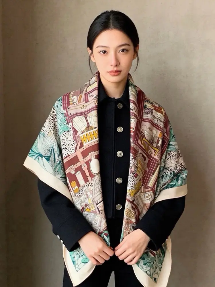 Hermes Scarf of cashmere — Photo 3