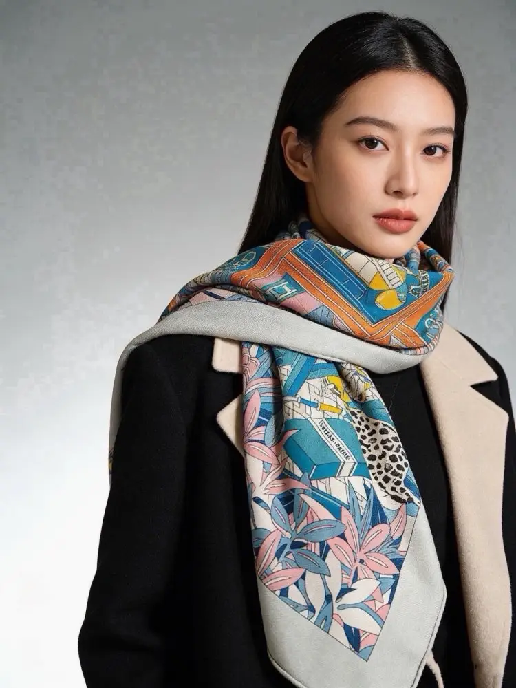 Hermes Scarf of cashmere — Photo 3