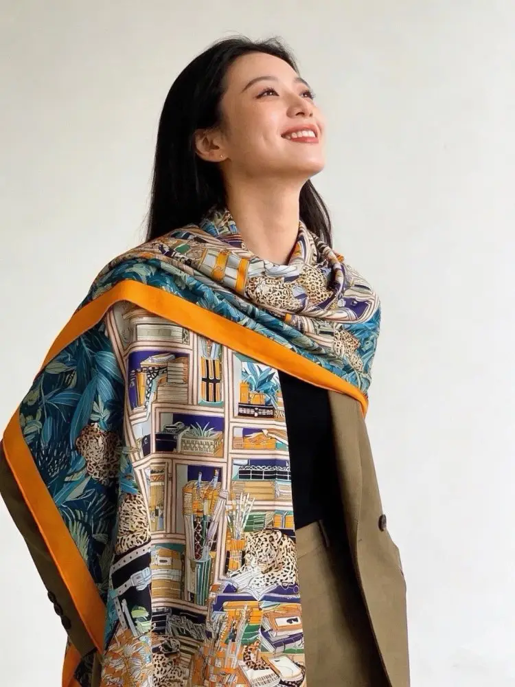 Hermes Scarf of cashmere — Photo 3