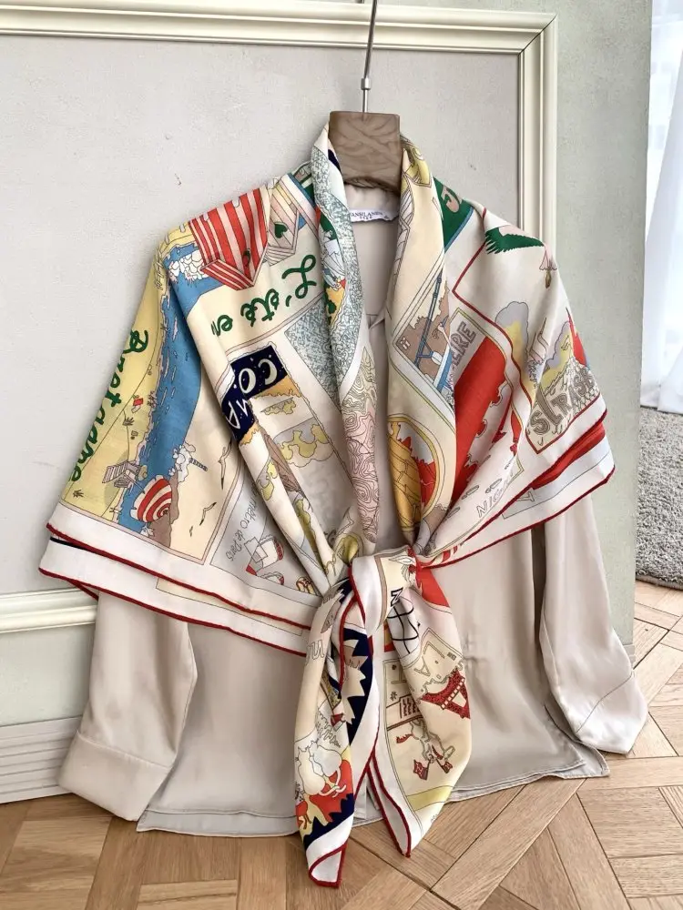Hermes Scarf of cashmere — Photo 3