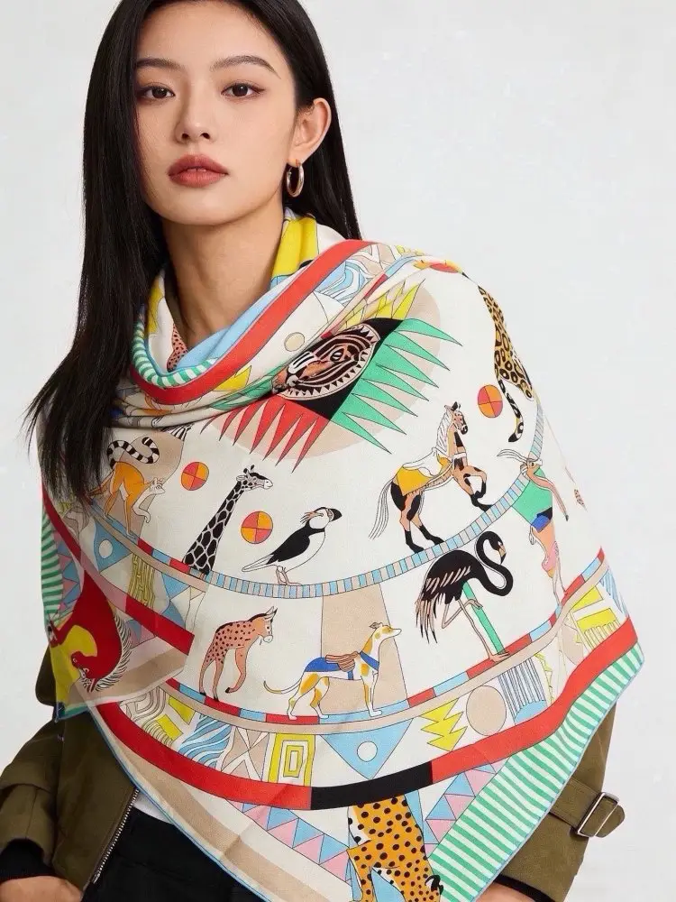 Hermes Scarf of cashmere — Photo 3