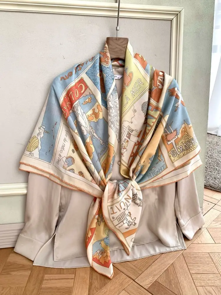 Hermes Scarf of cashmere — Photo 3