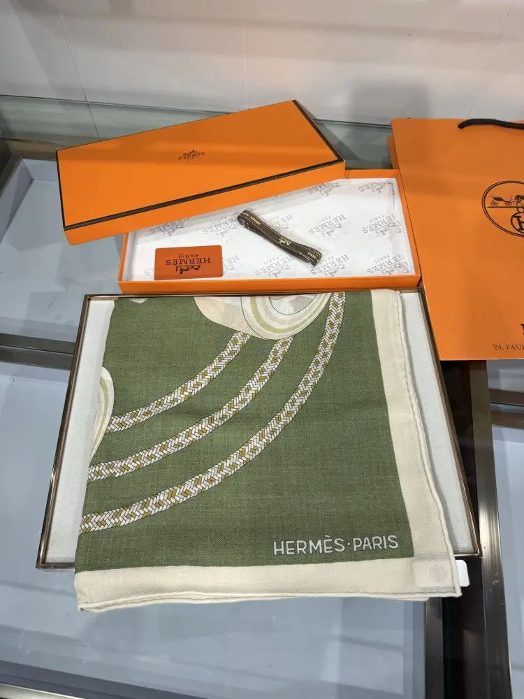 Hermes Шарф з кашеміру — Фото 3