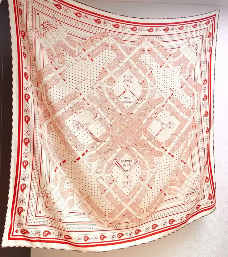 Hermes Scarf of cashmere — Photo 4