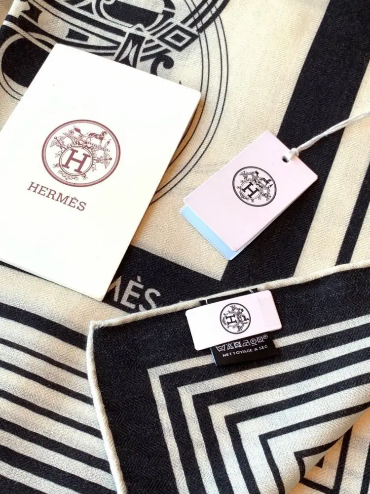 Hermes Шарф из кашемира — Фото 5