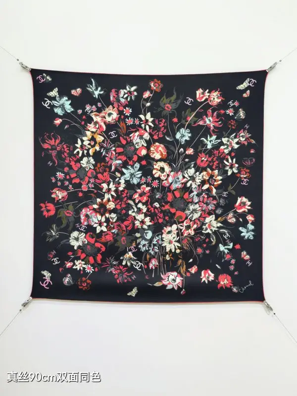 Hermes — Shawl silk 90x90 cm