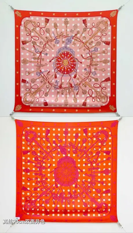 Hermes — Shawl silk 90x90 cm