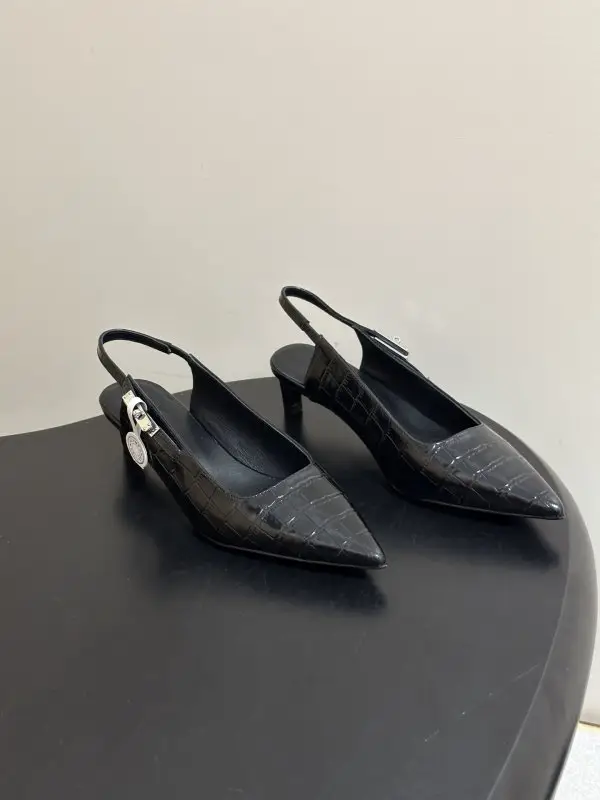 Hermes — Туфли слингбэки на каблуке