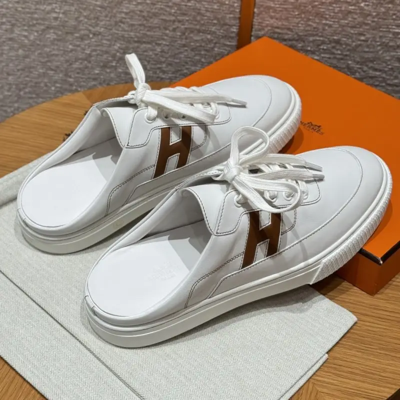 Hermes Кроссовки мюли женские — Фото 4