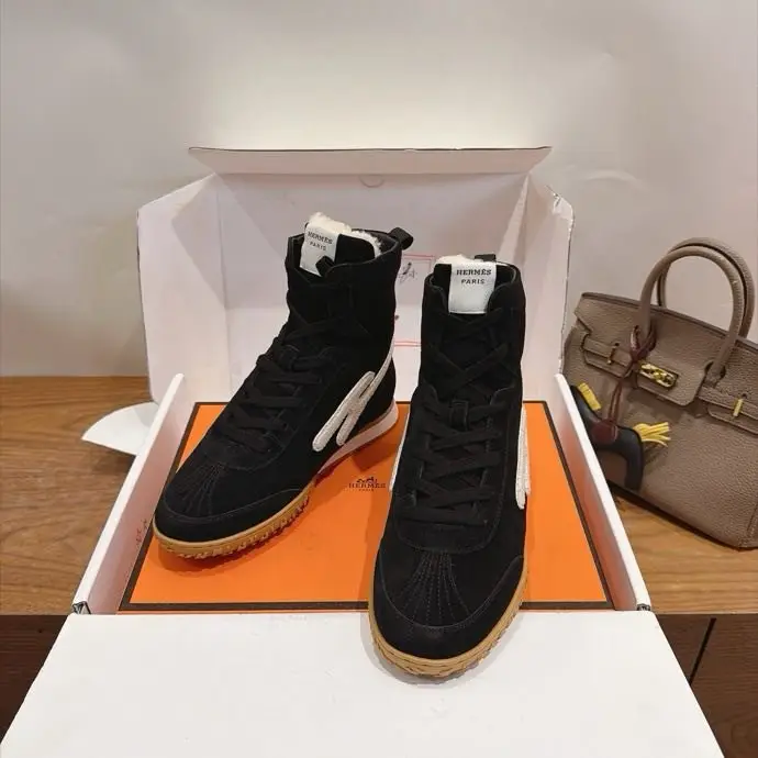 Hermes — Кросівки зимові на хутрі