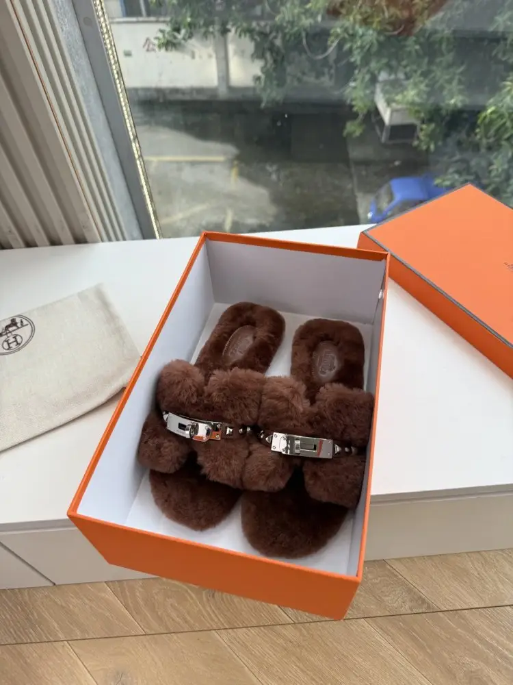 Hermes Step-ins fur women's — Photo 1