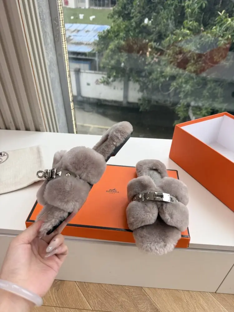 Hermes Step-ins fur women's — Photo 2