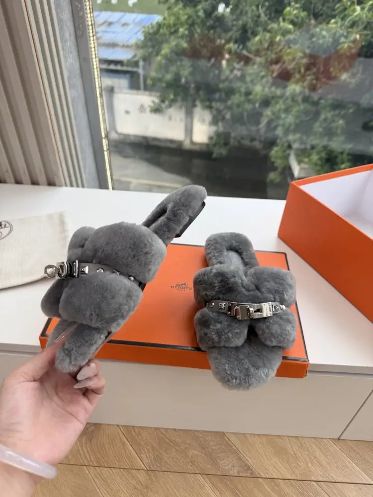 Hermes Step-ins fur women's — Photo 2