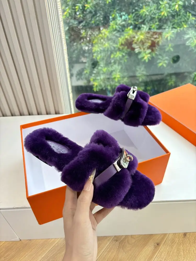 Hermes Step-ins fur women's — Photo 3