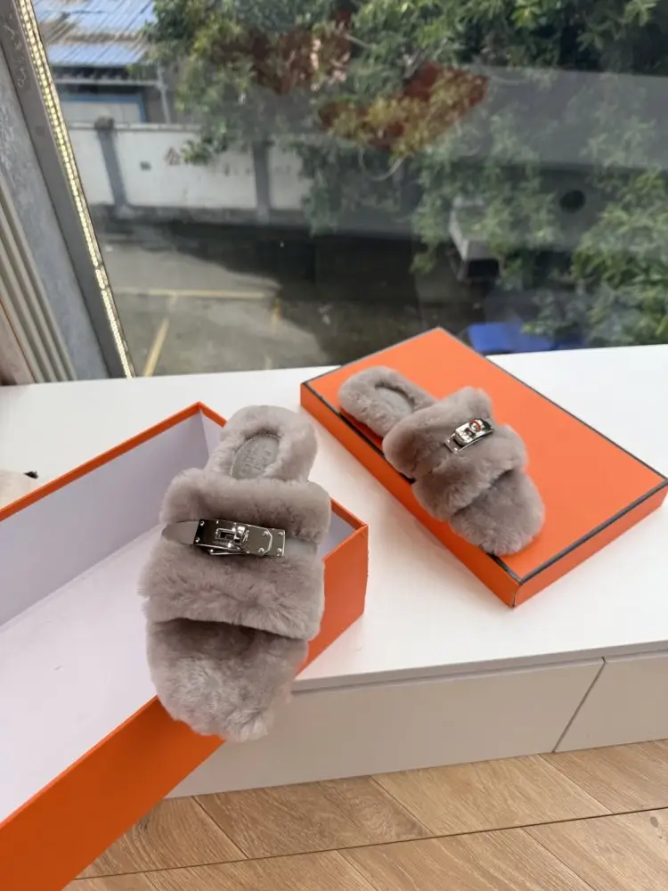 Hermes Step-ins fur women's — Photo 3