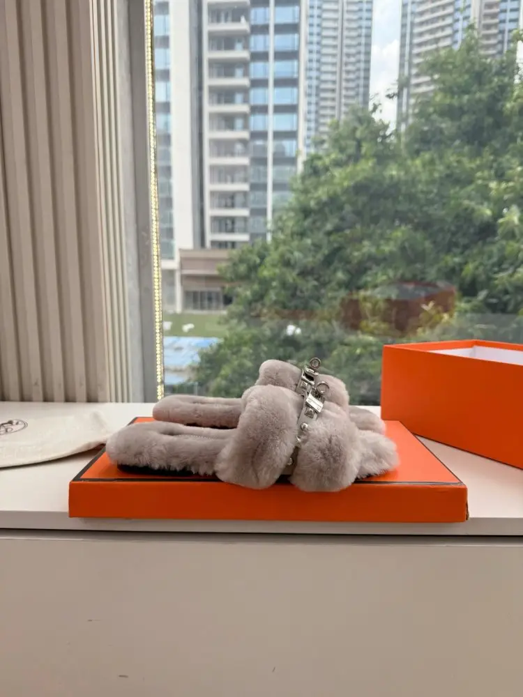 Hermes Step-ins fur women's — Photo 3