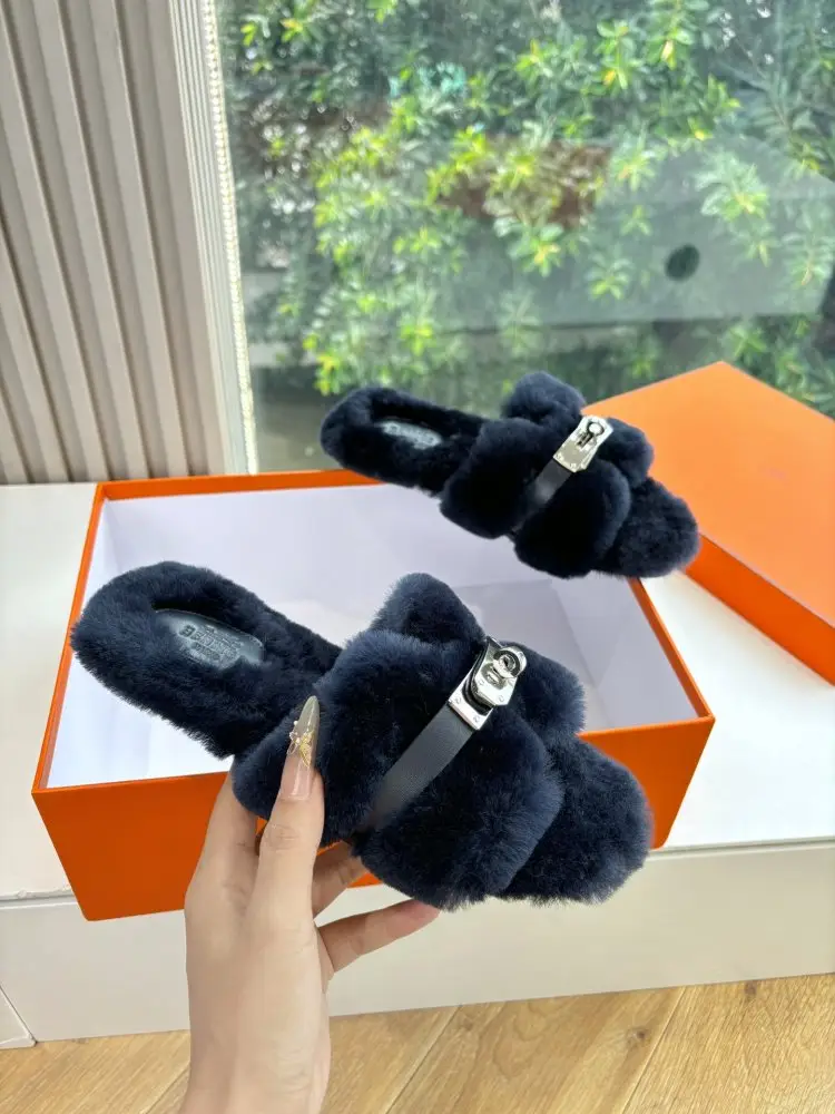 Hermes Step-ins fur women's — Photo 3