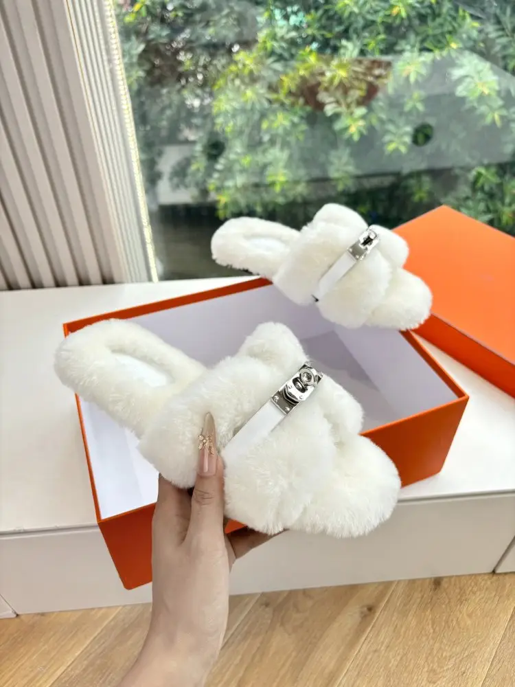 Hermes Step-ins fur women's — Photo 3