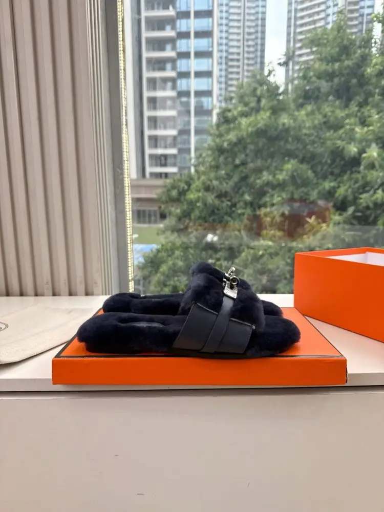 Hermes Step-ins fur women's — Photo 3
