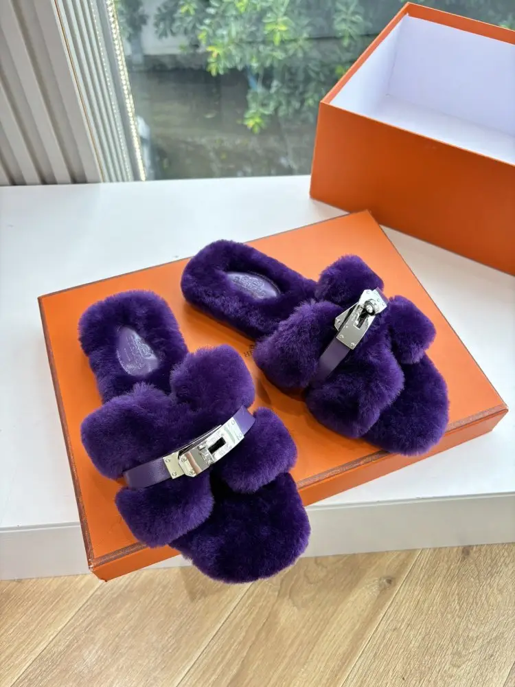 Hermes Step-ins fur women's — Photo 4
