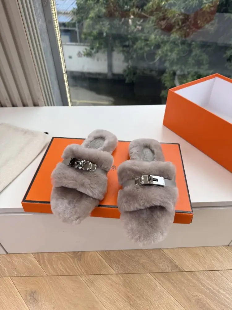Hermes Step-ins fur women's — Photo 4