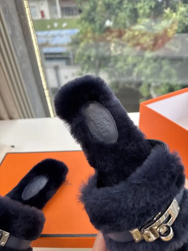 Hermes Step-ins fur women's — Photo 4