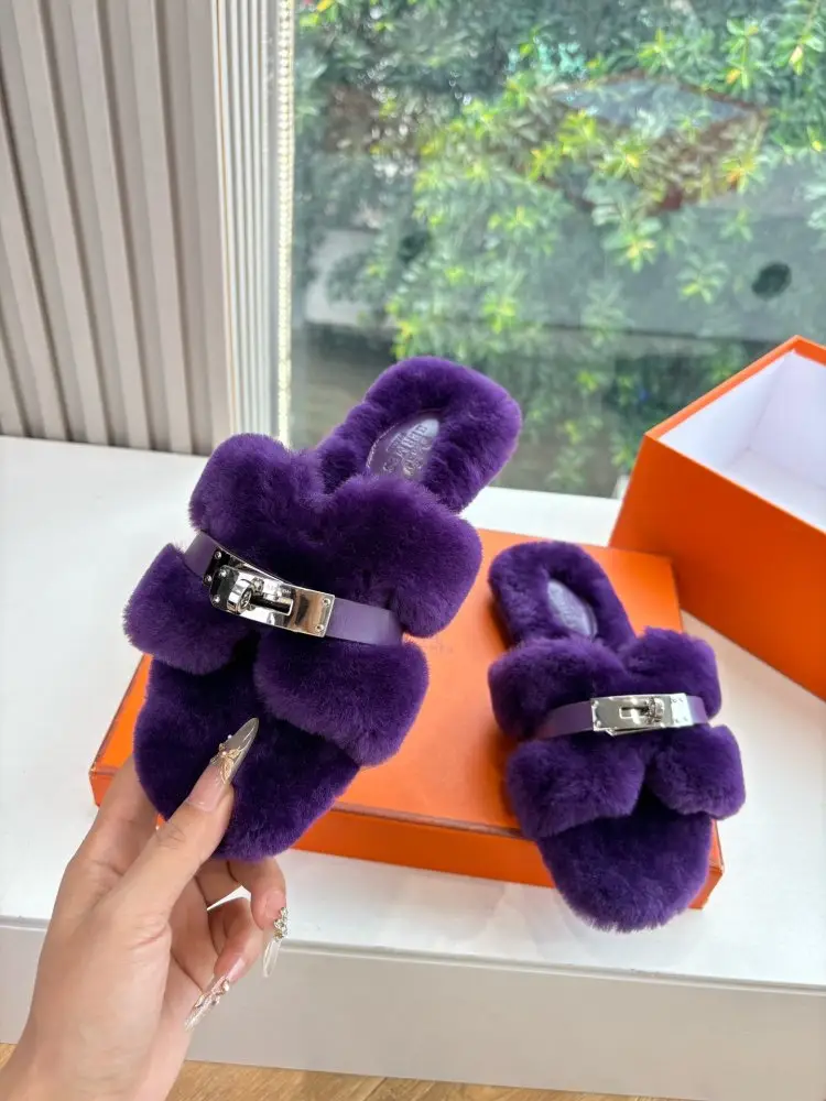 Hermes Step-ins fur women's — Photo 5