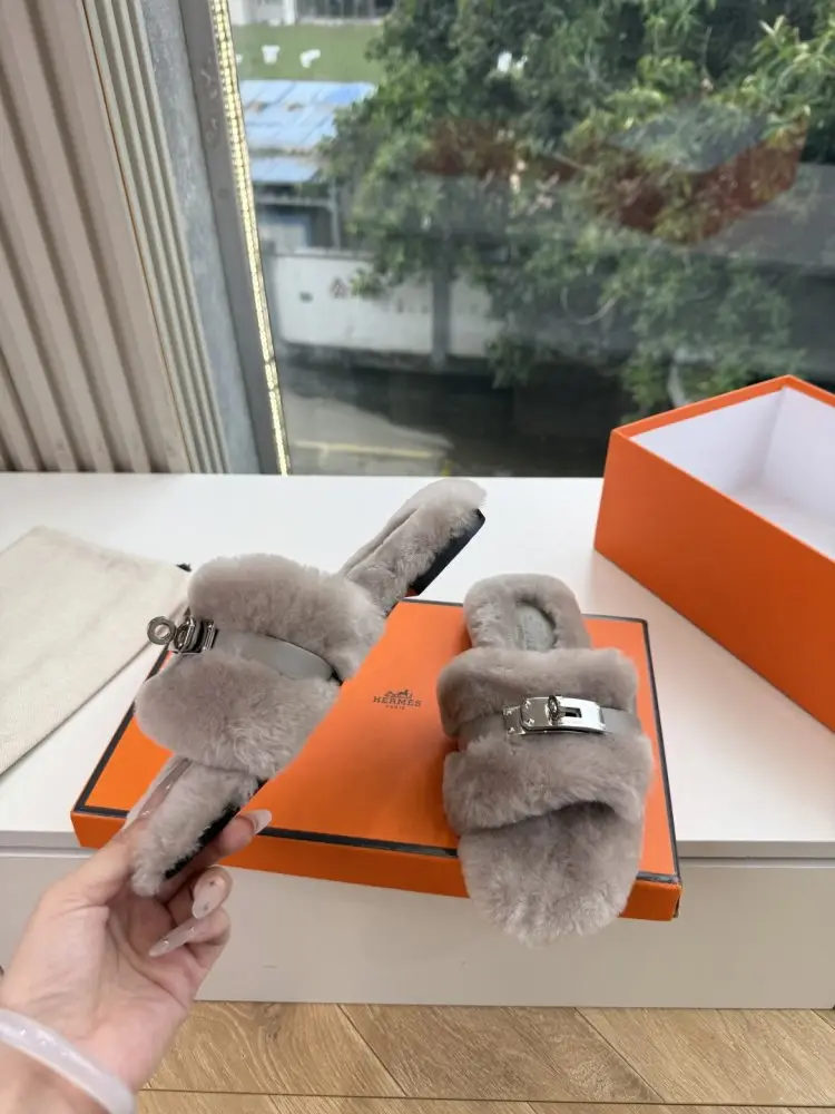 Hermes Step-ins fur women's — Photo 5