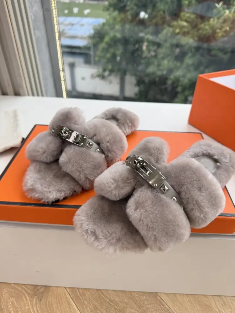 Hermes Step-ins fur women's — Photo 5
