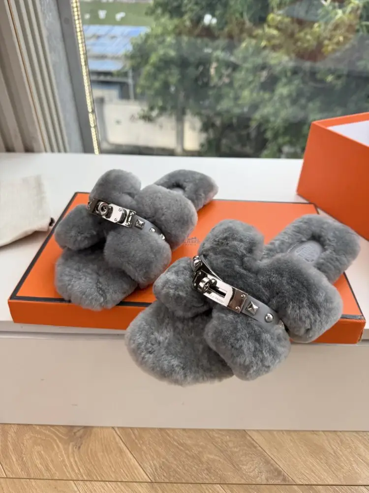 Hermes Step-ins fur women's — Photo 5