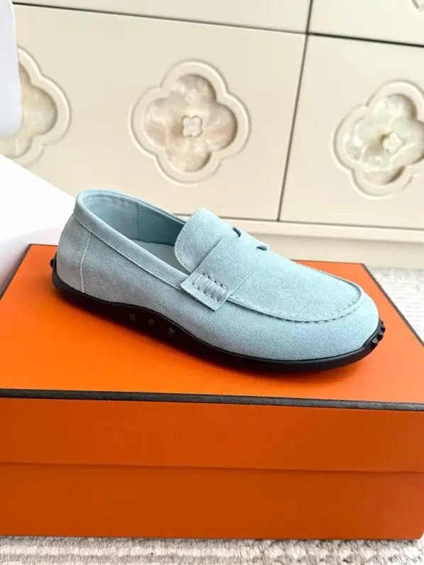 Hermes Suede лоферы women's — Photo 4