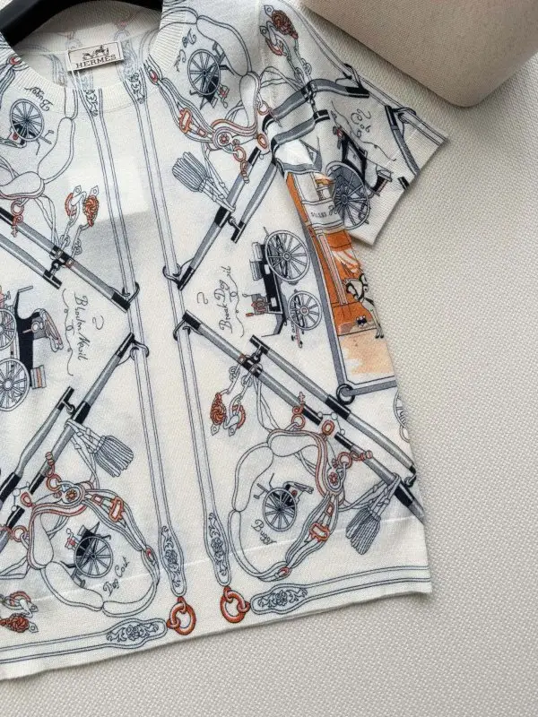 Hermes T-shirt women's — Photo 5