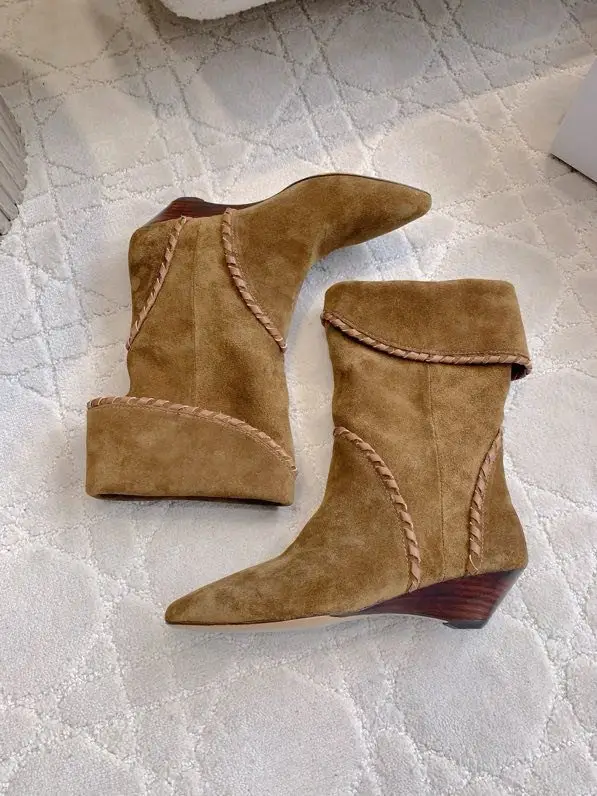 Isabel Marant Ботильоны на танкетке — Фото 1