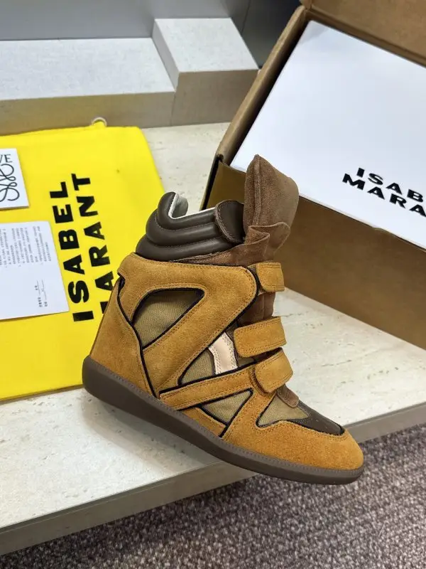 Isabel Marant Кросівки на танкетці жіночі — Фото 4