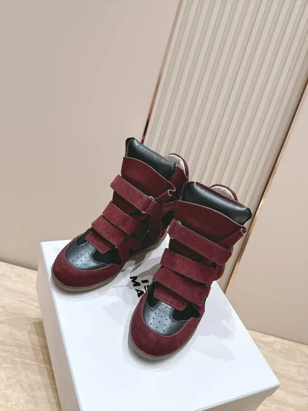 Isabel Marant Кроссовки на танкетке — Фото 3