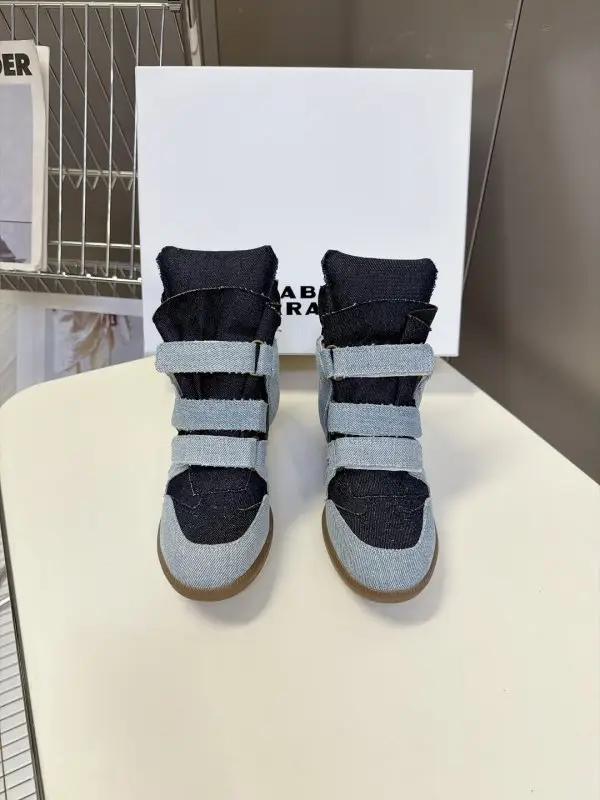 Isabel Marant Кросівки жіночі на танкетці — Фото 2