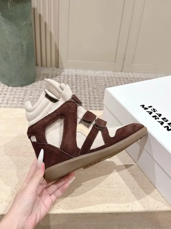 Isabel Marant Стильні кросівки на танкетці — Фото 4