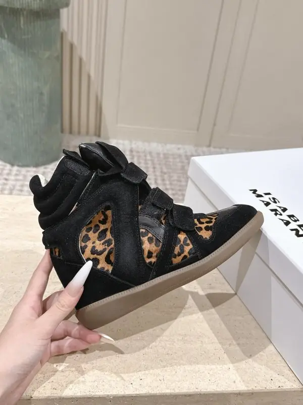 Isabel Marant Жіночі кросівки на танкетці — Фото 5
