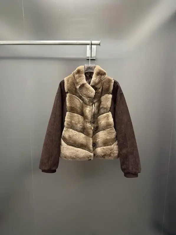 Loewe — Пальто меховое на гусином пуху