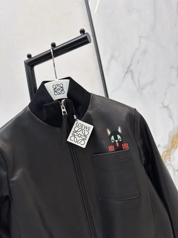 Loewe Куртка шкіряна жіноча — Фото 3