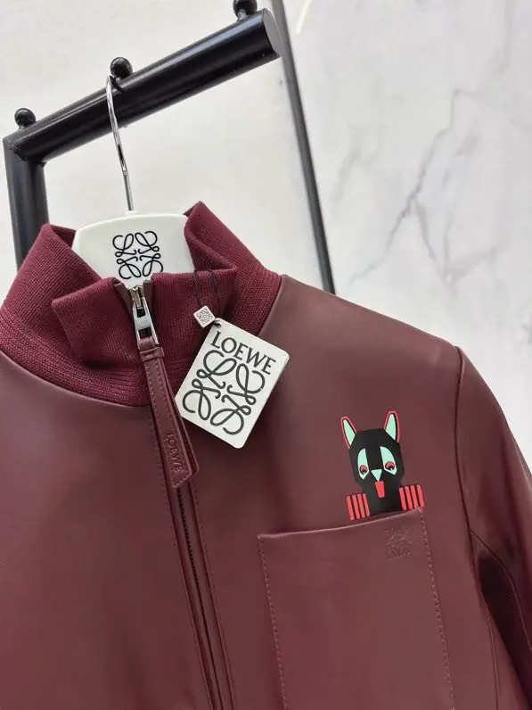 Loewe Куртка шкіряна жіноча — Фото 3
