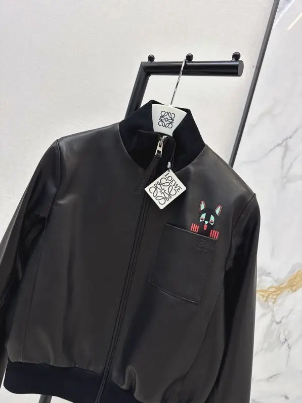 Loewe Куртка шкіряна жіноча — Фото 4