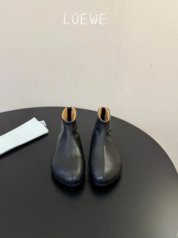 Loewe Leather Ankle boots from square the toe — Photo 2