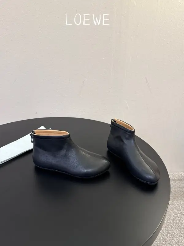 Loewe Leather Ankle boots from square the toe — Photo 4